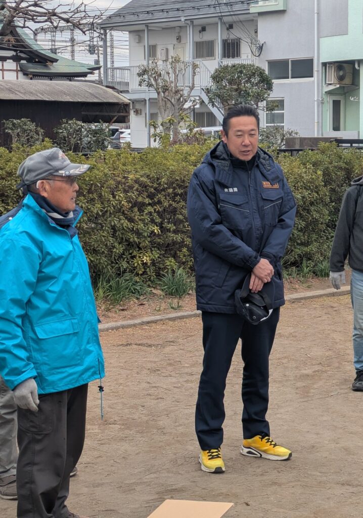 訓練時だけでなく本当の災害時もご支援お願いします。