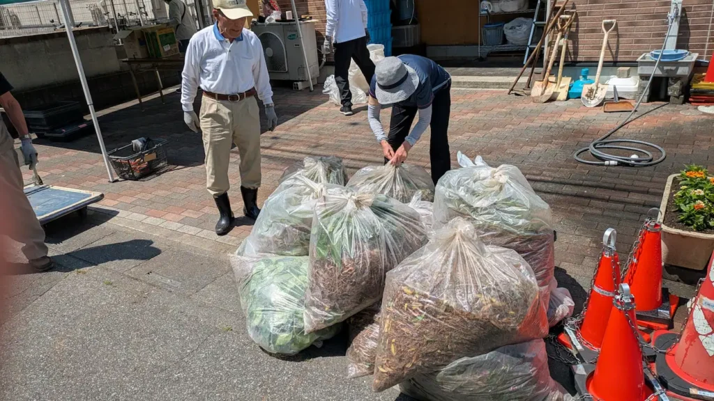 後片付けが意外と大変です
