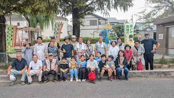 集合写真を撮って終了しました