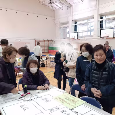 レイアウト案を検討中